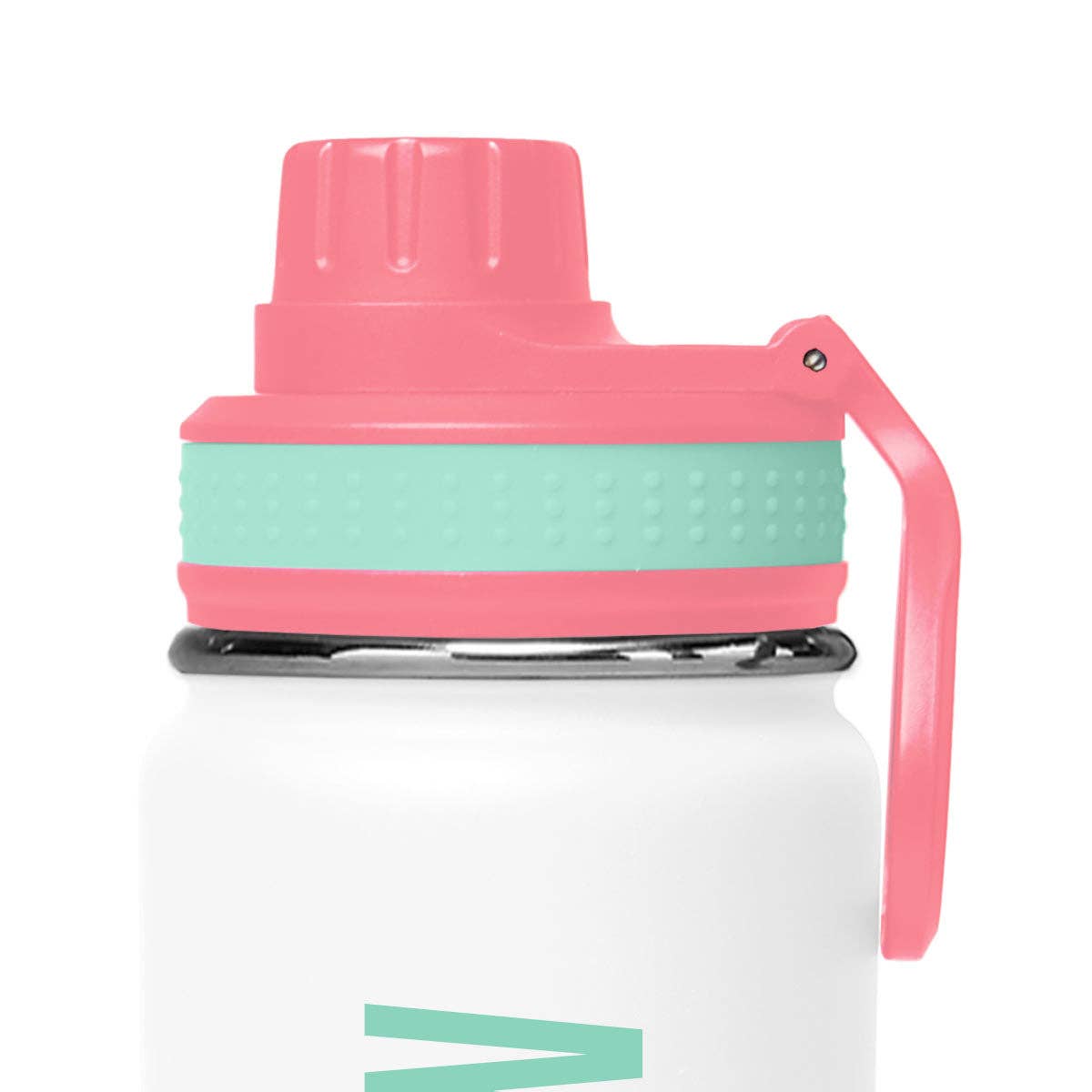 Kerusso 24 oz Stainless Steel Bottle Follow: White / 24 oz