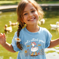 Kerusso Kids T-Shirt Silly Goose: Light Blue / SM