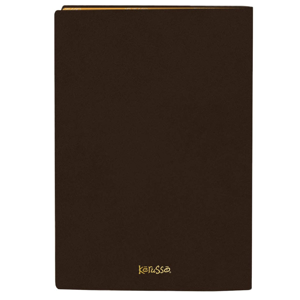Kerusso Womens Faux Leather Journal - Bee: Brown