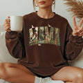 Mama Camo Graphic Sweatshirt - Western Graphic Tee: